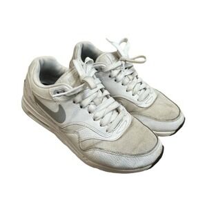 Nike Air Max 1 Ultra Essentials White Running‎ Shoes Gray White 7